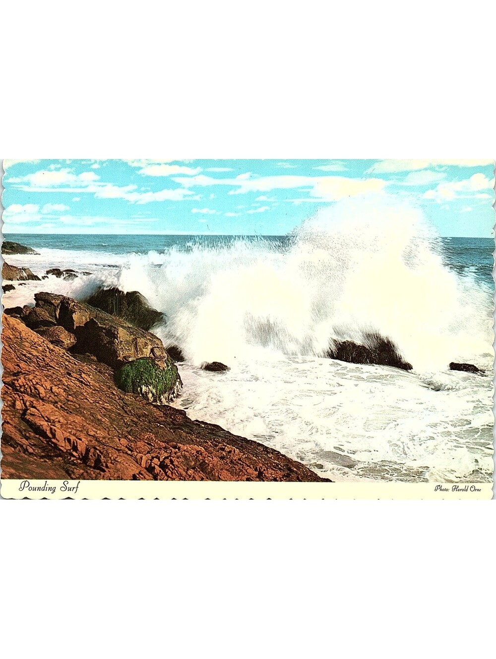 Vintage Postcard Unidentified Scenic View Dexter Supreme Scalloped Edge